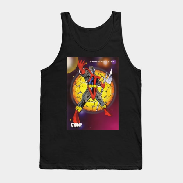 Terrax the Tamer Tank Top by Psychosis Media